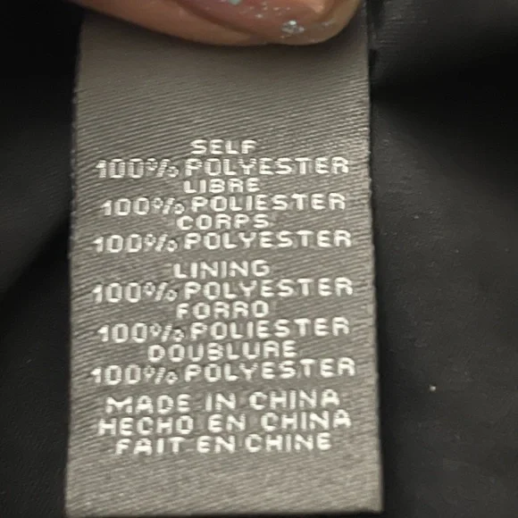 Vince Camuto Elegant Multicolor Women's faux wrap Dress size 8 pre owned V neck - Picture 13 of 13